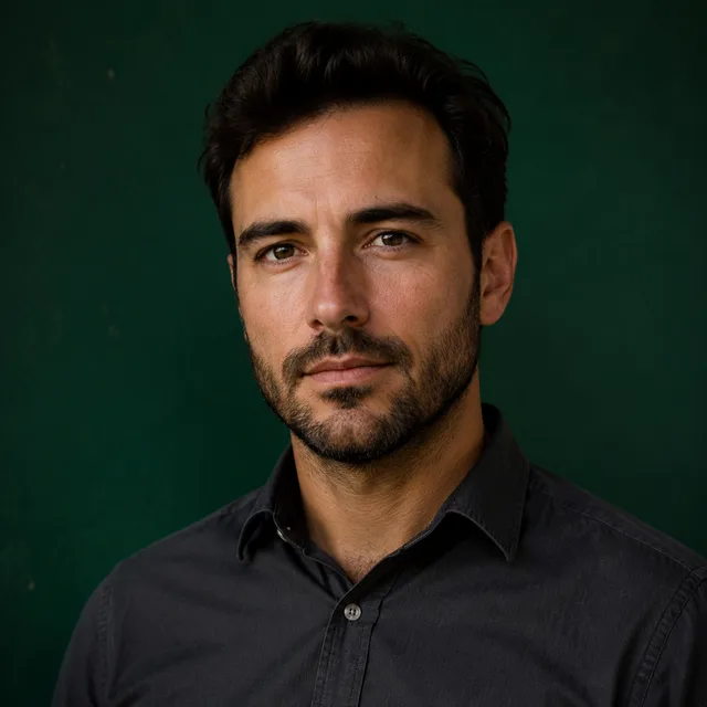 Retrato de Diego Salas, técnico de riego